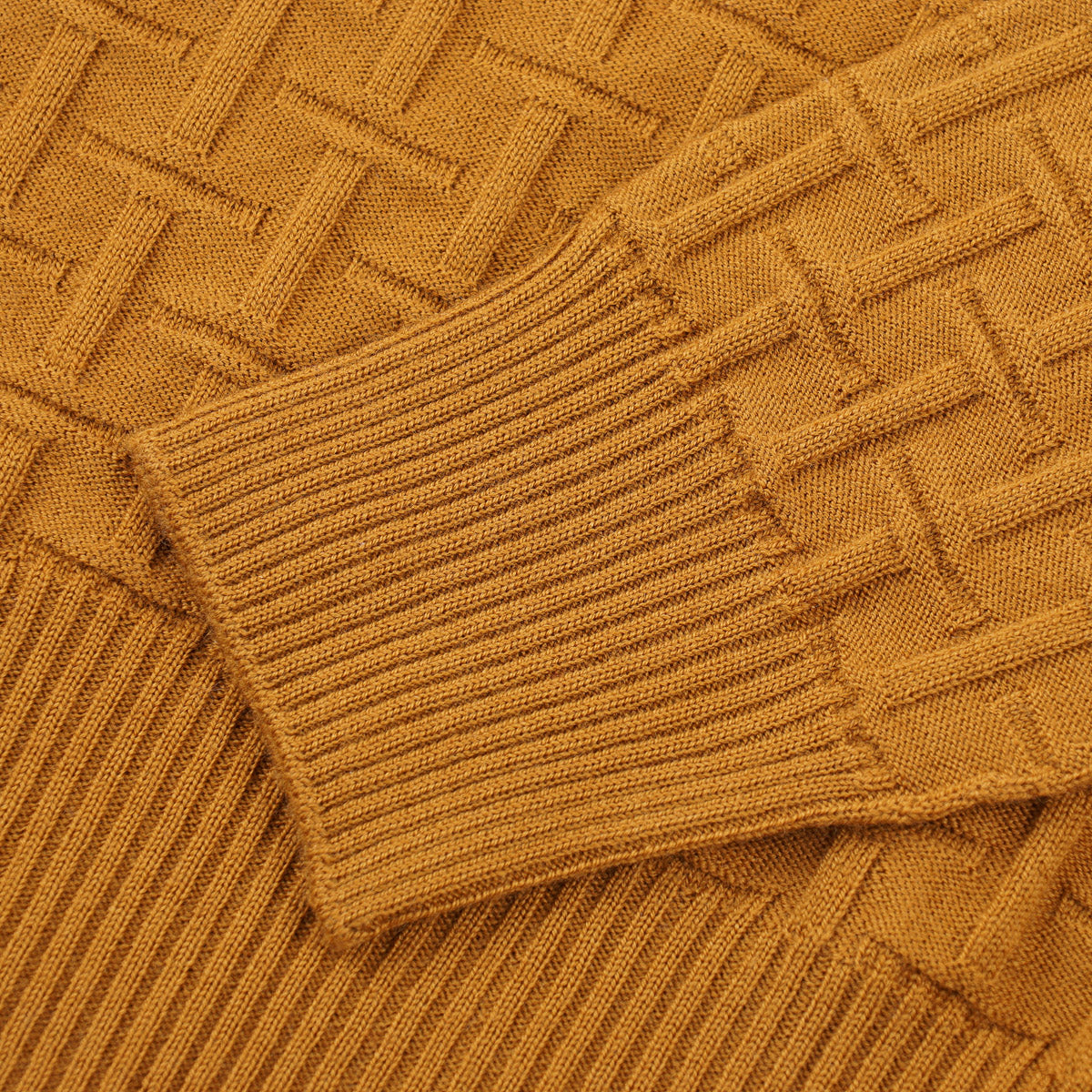 Drumohr Basket Knit Merino Wool Sweater - Top Shelf Apparel