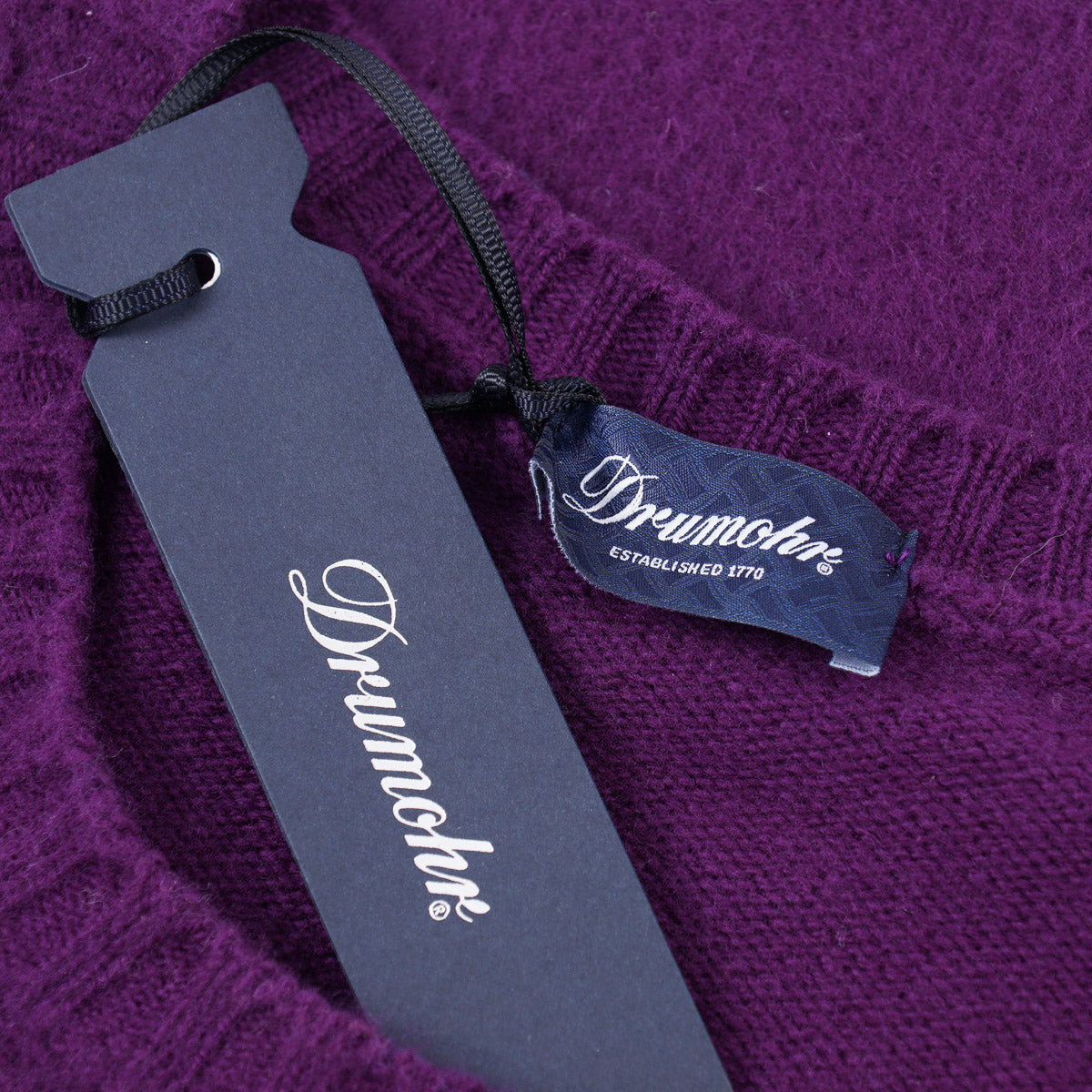 Drumohr Soft Brushed Lambswool Sweater - Top Shelf Apparel