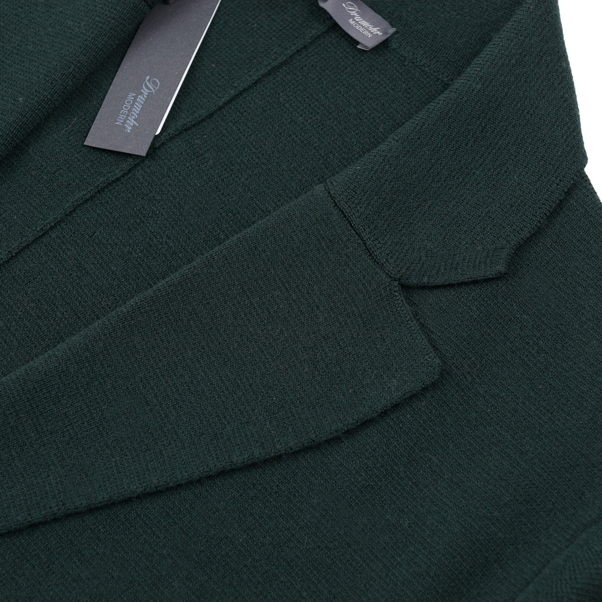 Drumohr Knit Wool Cardigan Sweater-Blazer - Top Shelf Apparel
