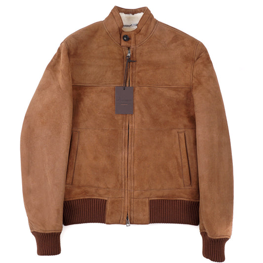 Rifugio Shearling Leather Bomber Jacket - Top Shelf Apparel