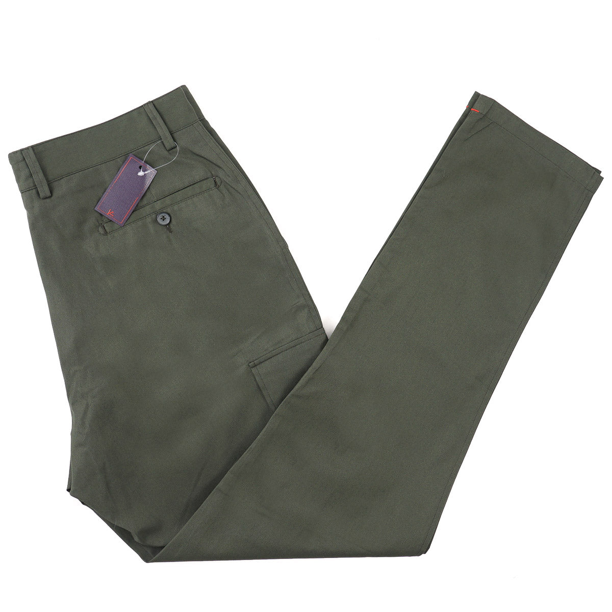 Isaia Cotton Pants with Cargo Pockets - Top Shelf Apparel