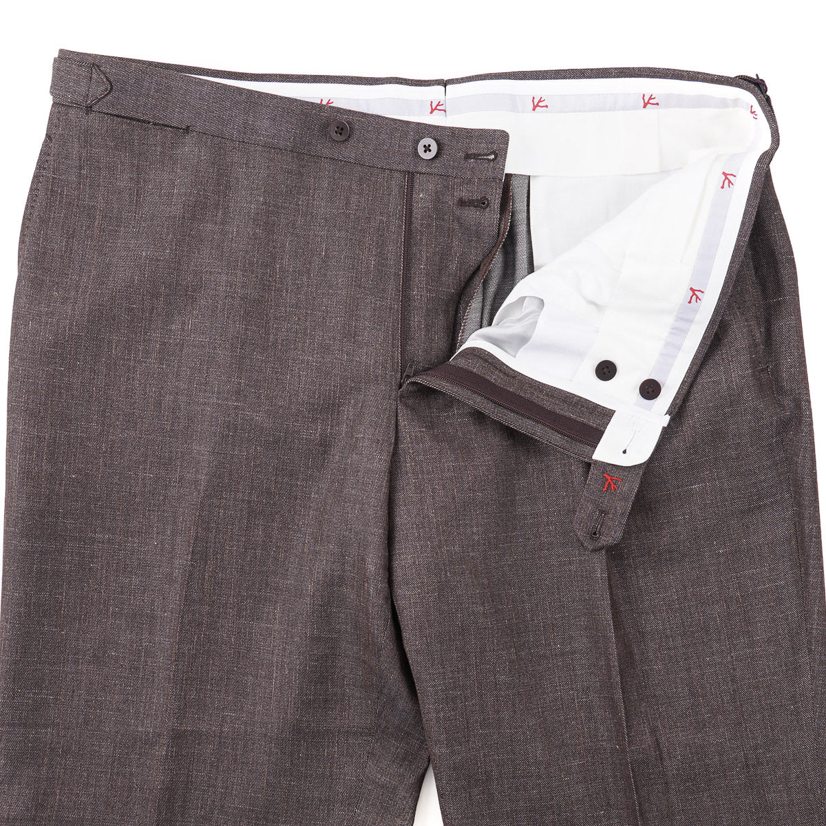 Isaia 'Sanita' Wool-Silk-Linen Pants - Top Shelf Apparel