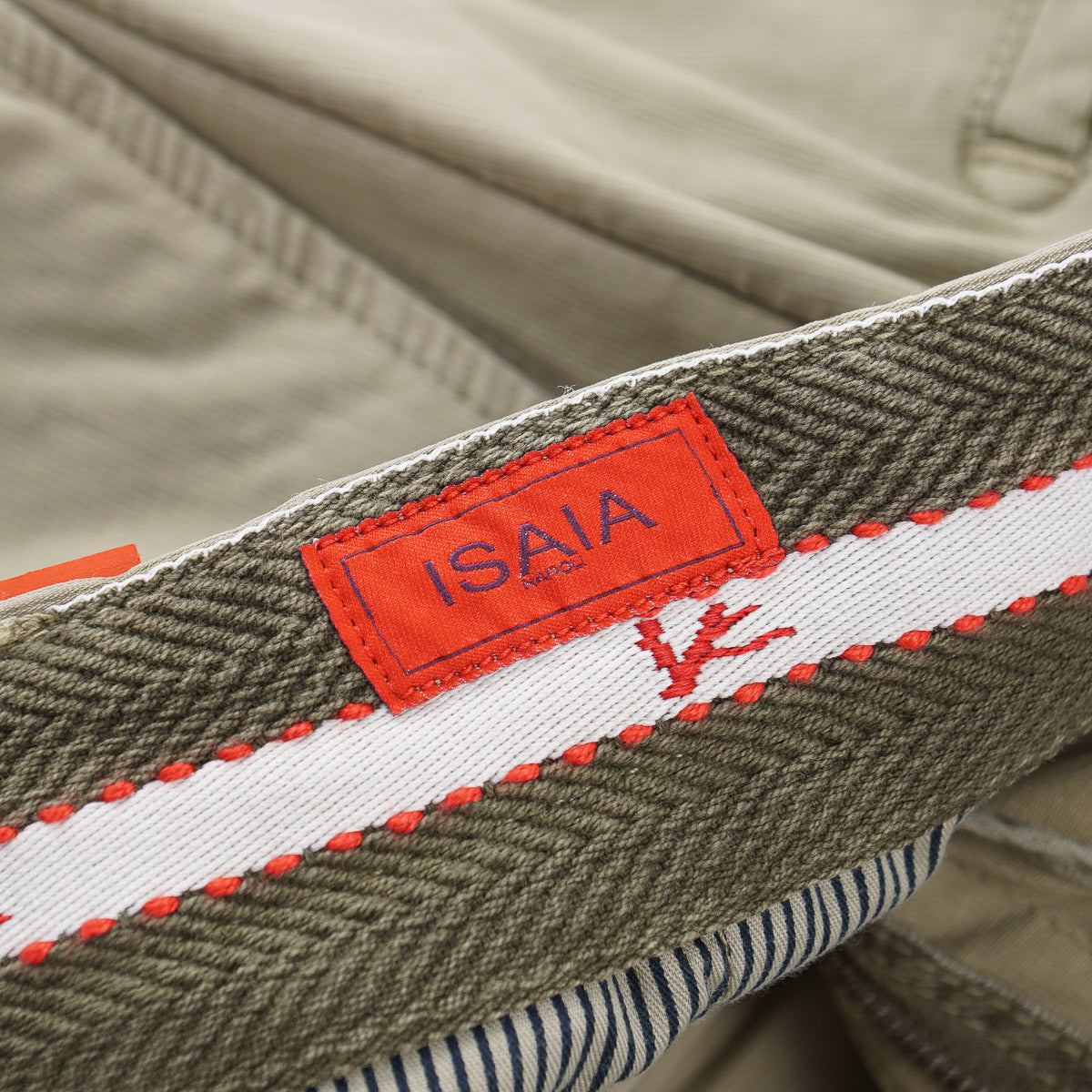 Isaia Slim-Fit Woven Cotton Chinos - Top Shelf Apparel