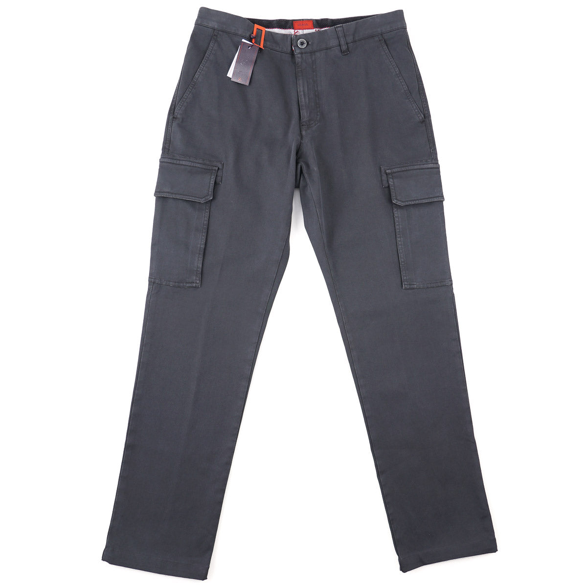 Isaia Cotton Pants with Cargo Pockets - Top Shelf Apparel