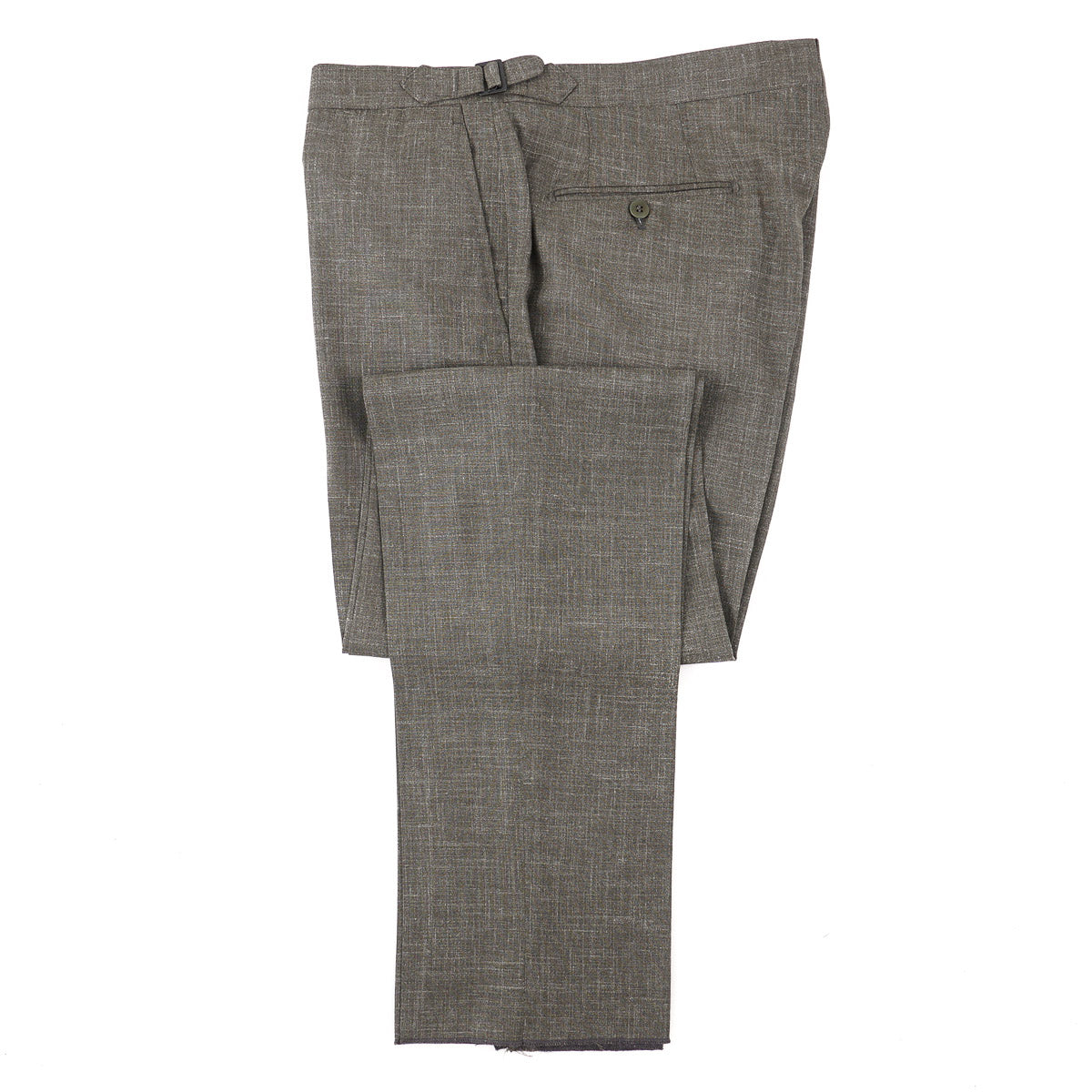 Isaia 'Sanita' Wool-Silk-Linen Pants - Top Shelf Apparel