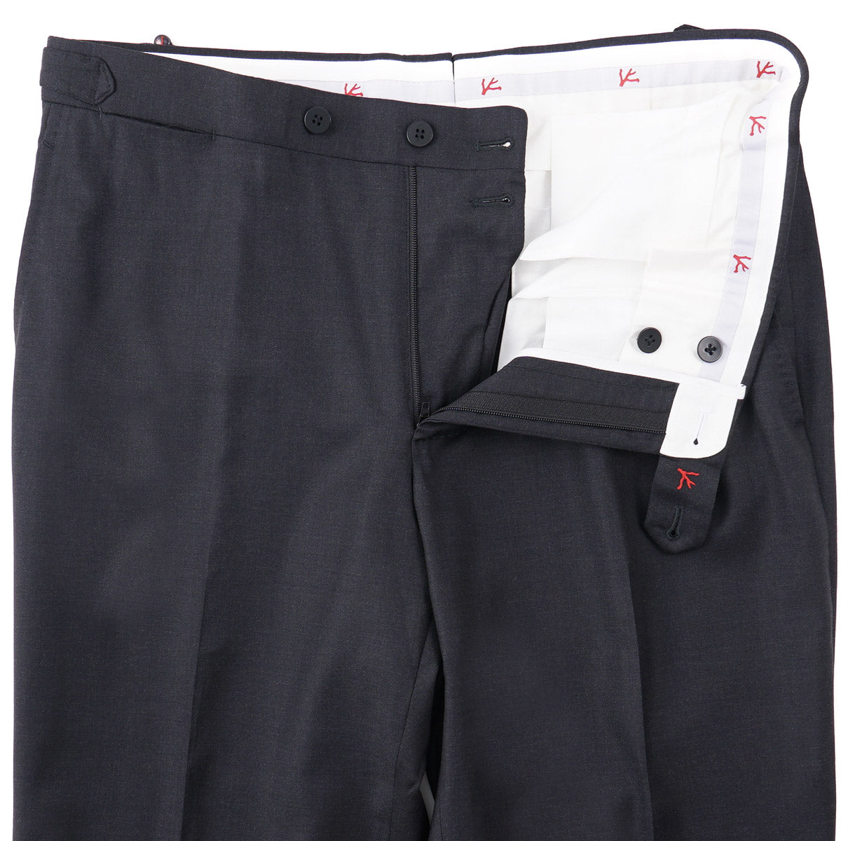 Isaia Aquaspider Super 160s Wool Pants - Top Shelf Apparel