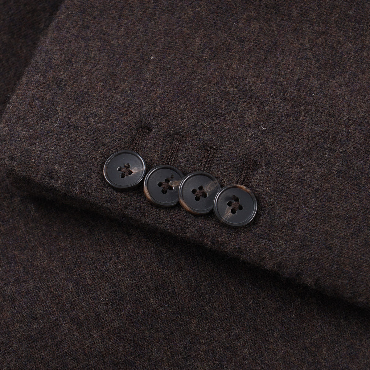 Manto Soft-Constructed Flannel Blazer