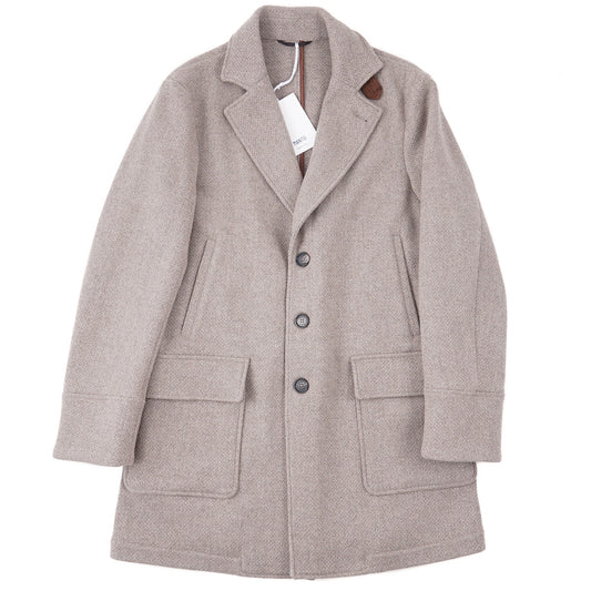 Manto Woven Wool-Cashmere Overcoat - Top Shelf Apparel