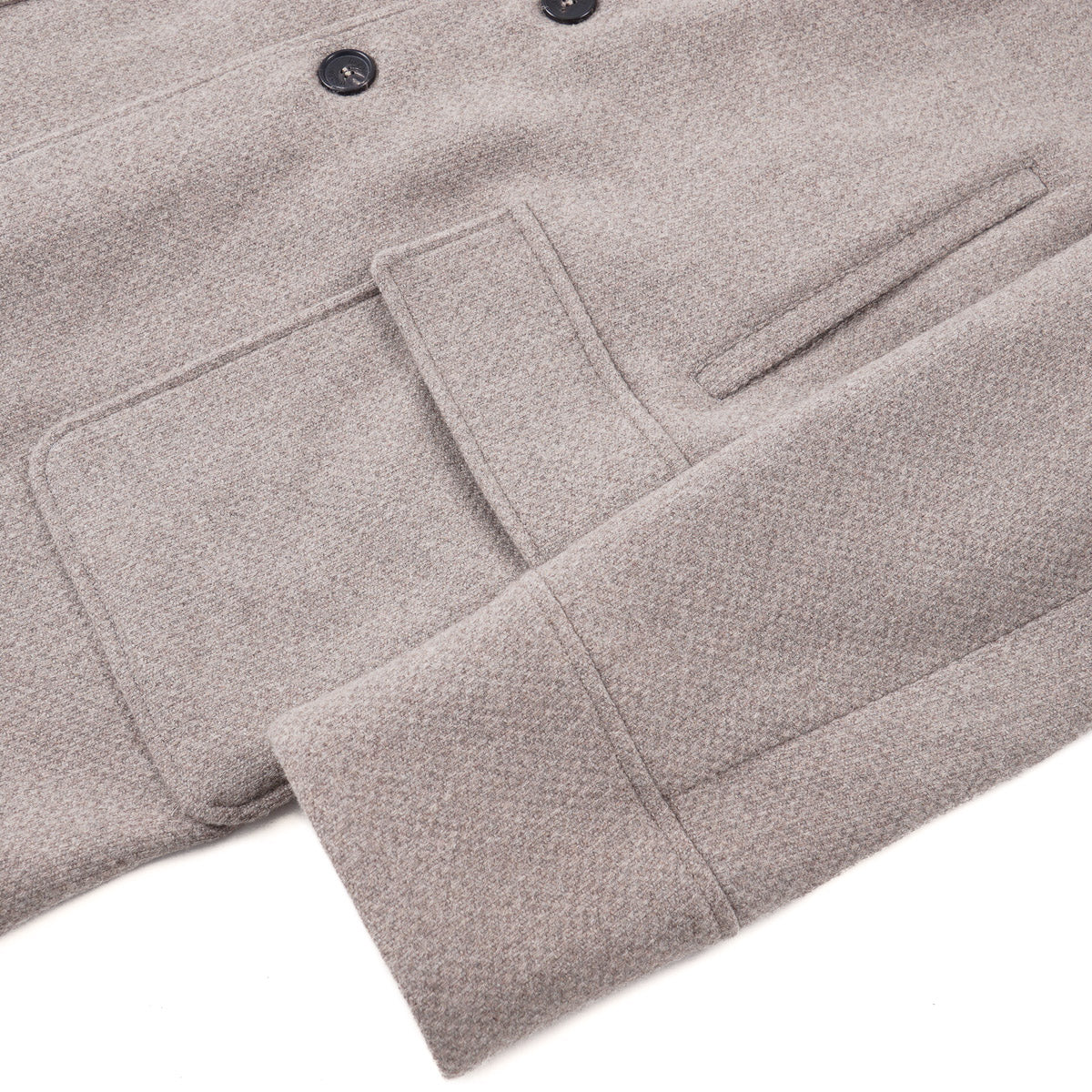 Manto Woven Wool-Cashmere Overcoat - Top Shelf Apparel
