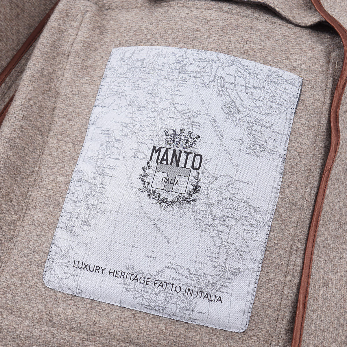 Manto Woven Wool-Cashmere Overcoat - Top Shelf Apparel