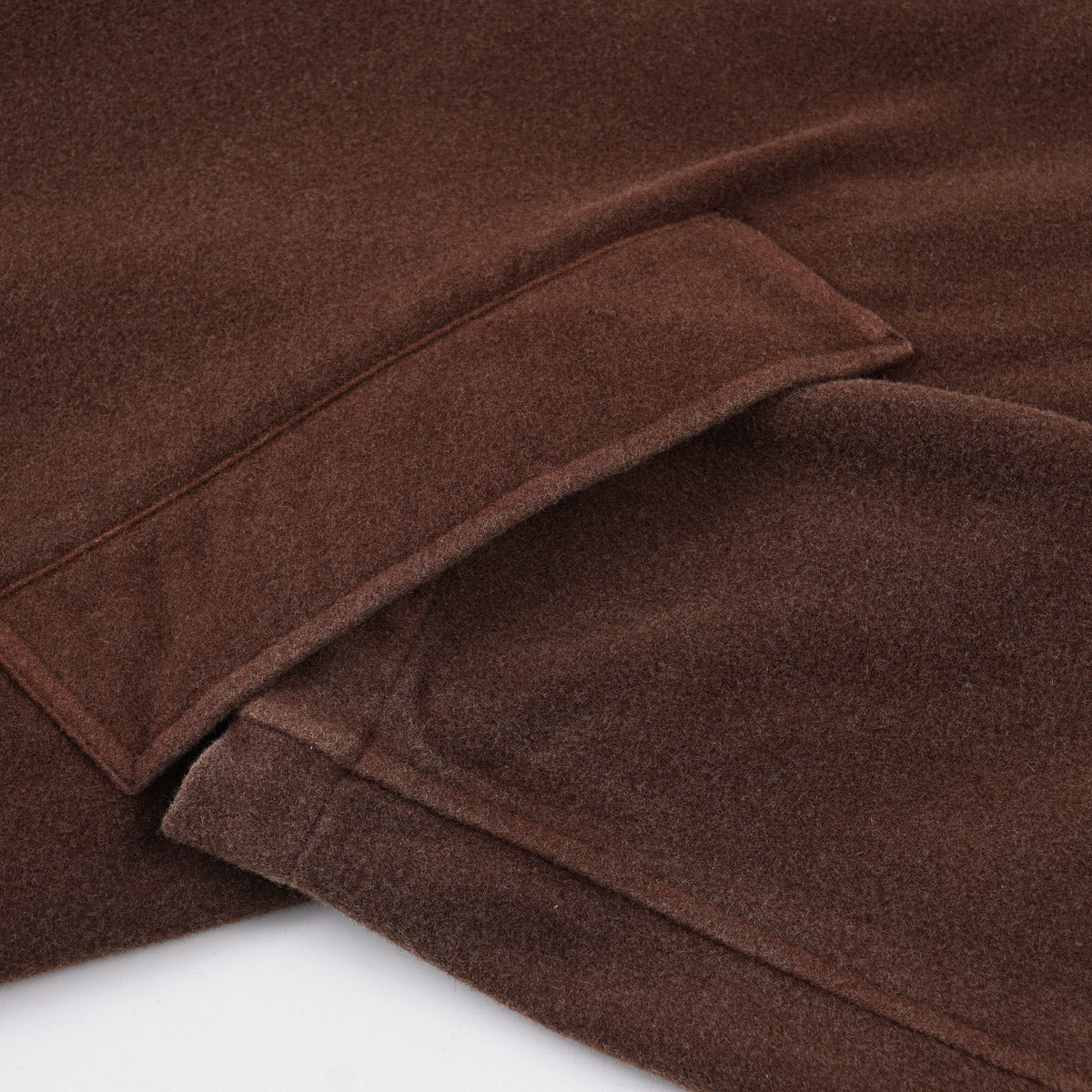 Manto Garment-Washed Wool Coat