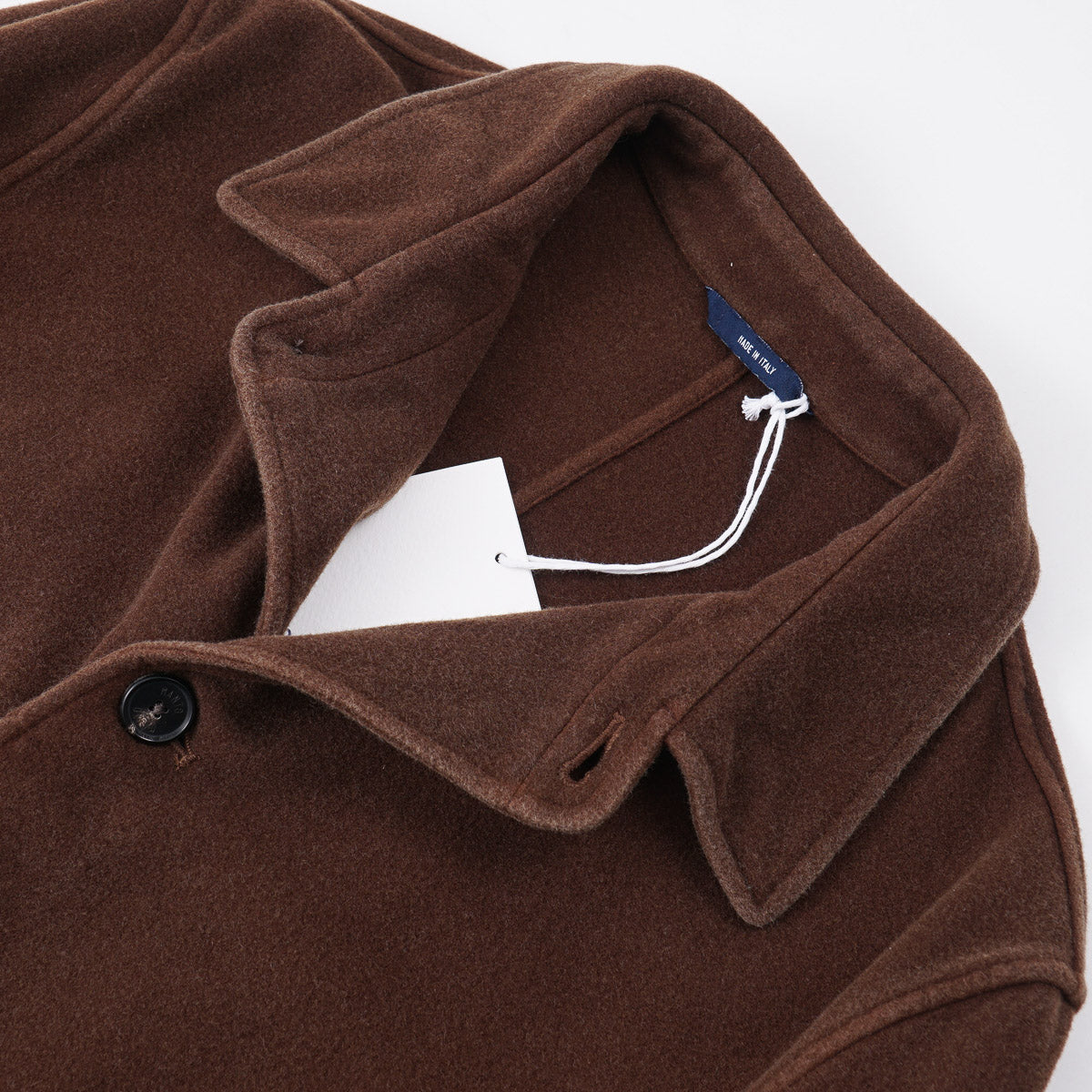 Manto Garment-Washed Wool Coat