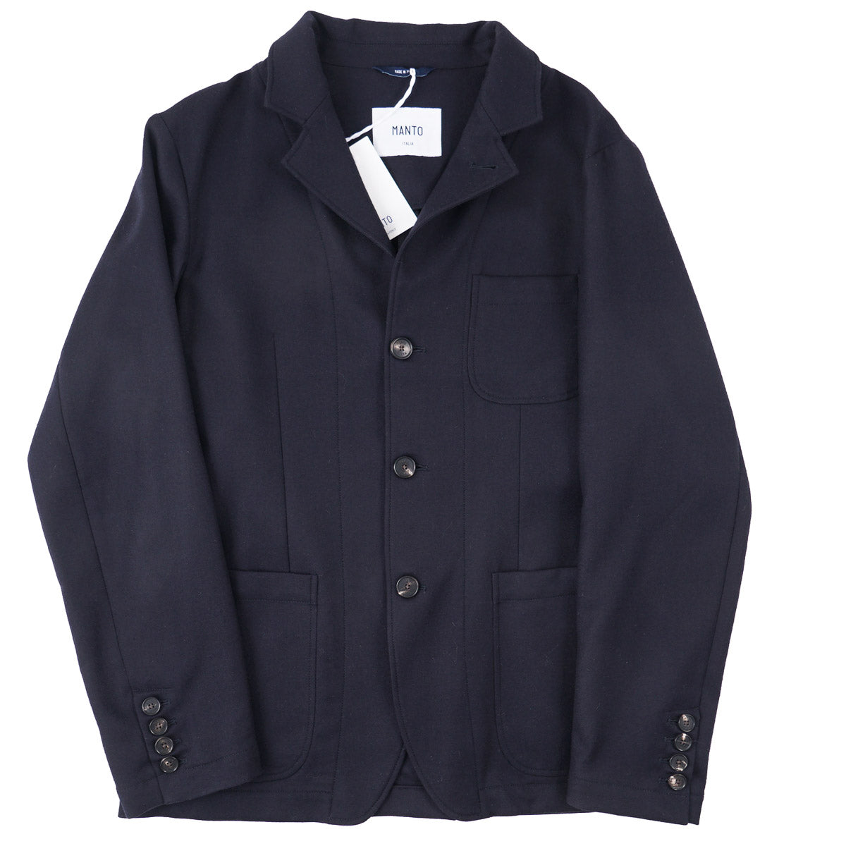 Manto Flannel Wool Blazer-Jacket