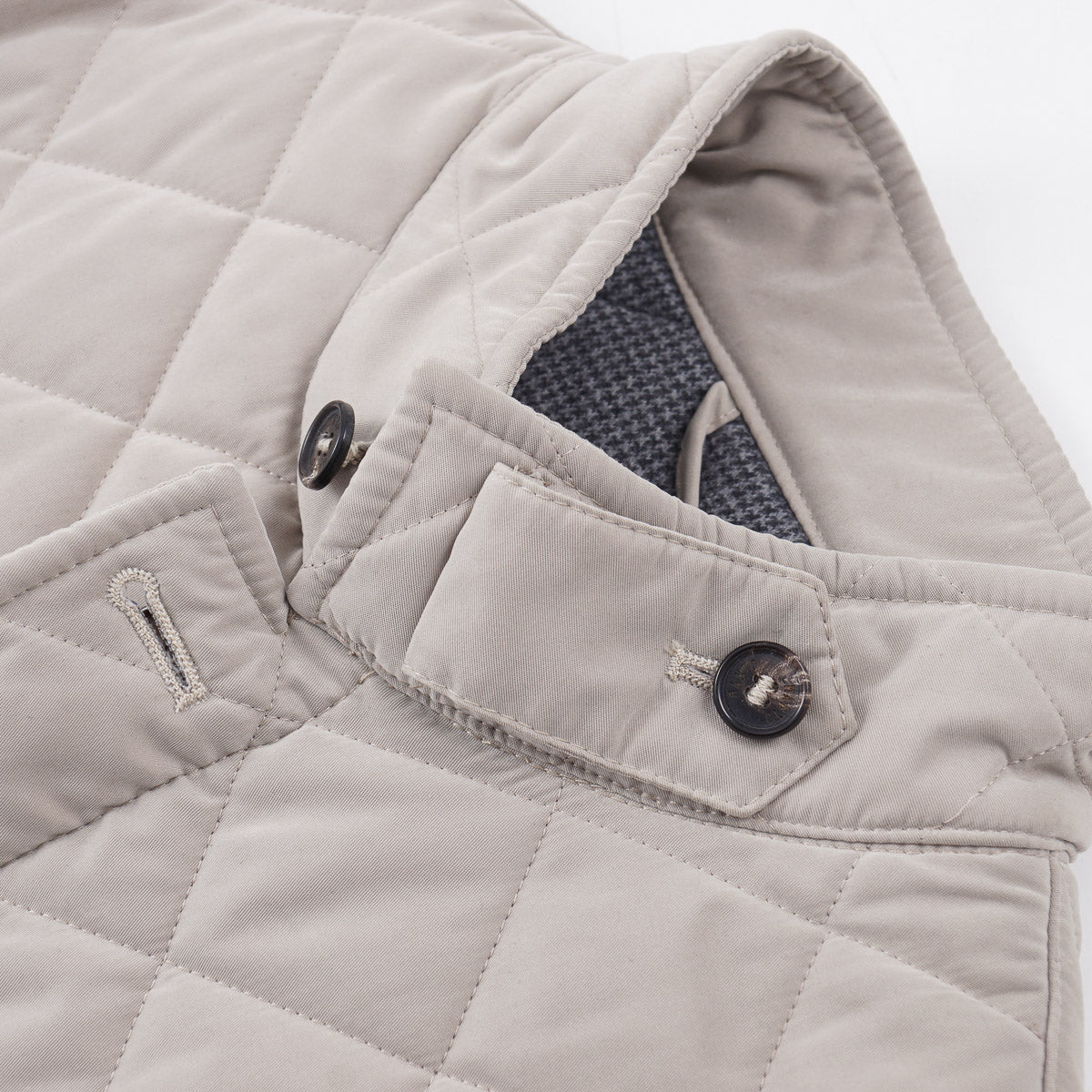 Manto Quilted Jacket with Flannel Lining