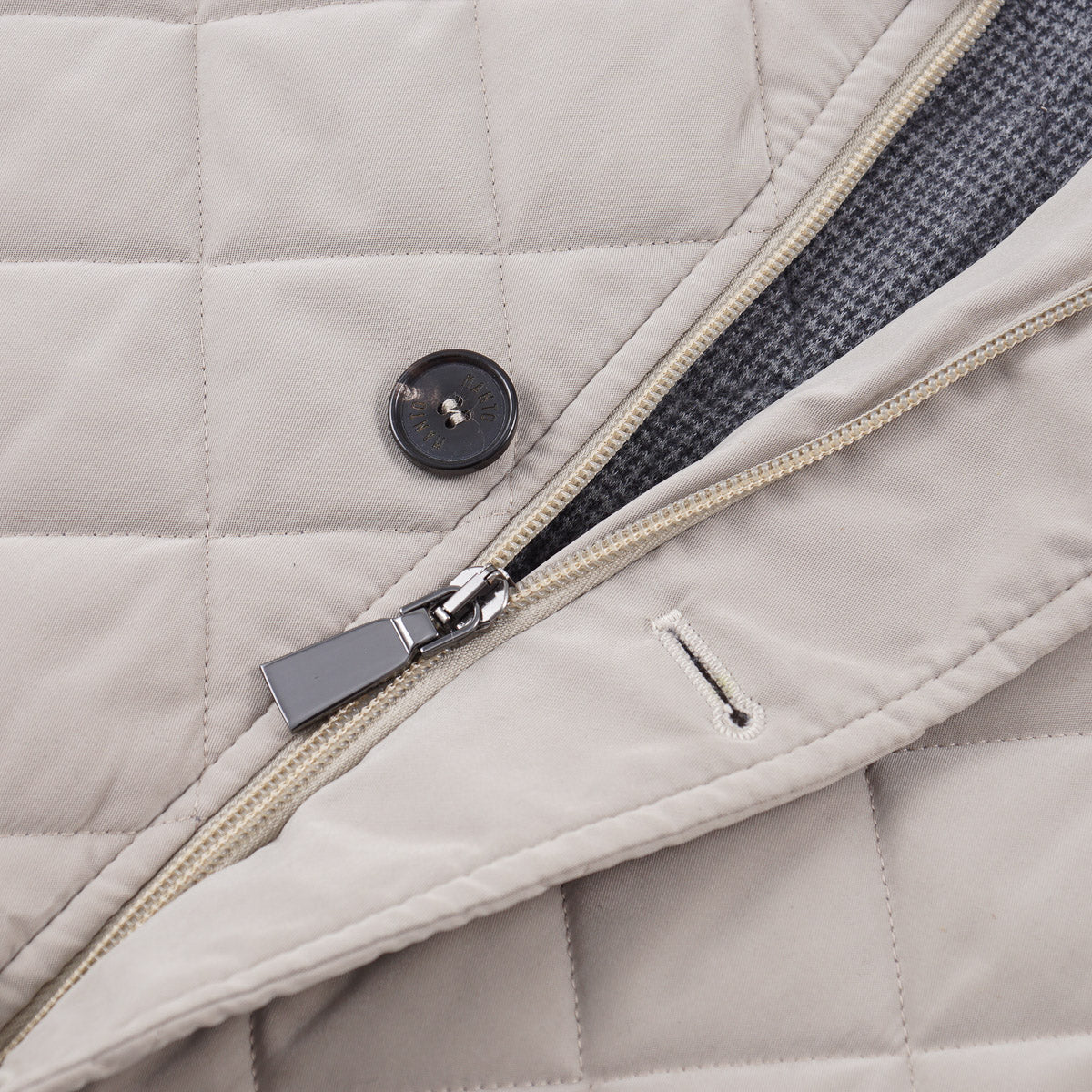 Manto Quilted Jacket with Flannel Lining