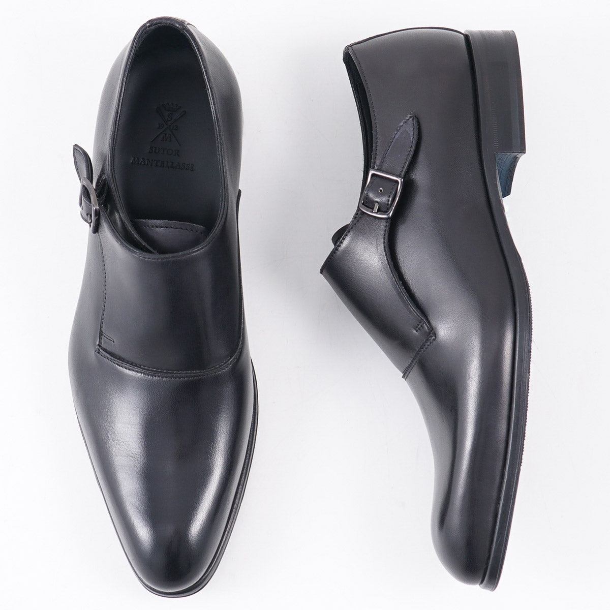Sutor Mantellassi Calf Leather Monk Strap - Top Shelf Apparel
