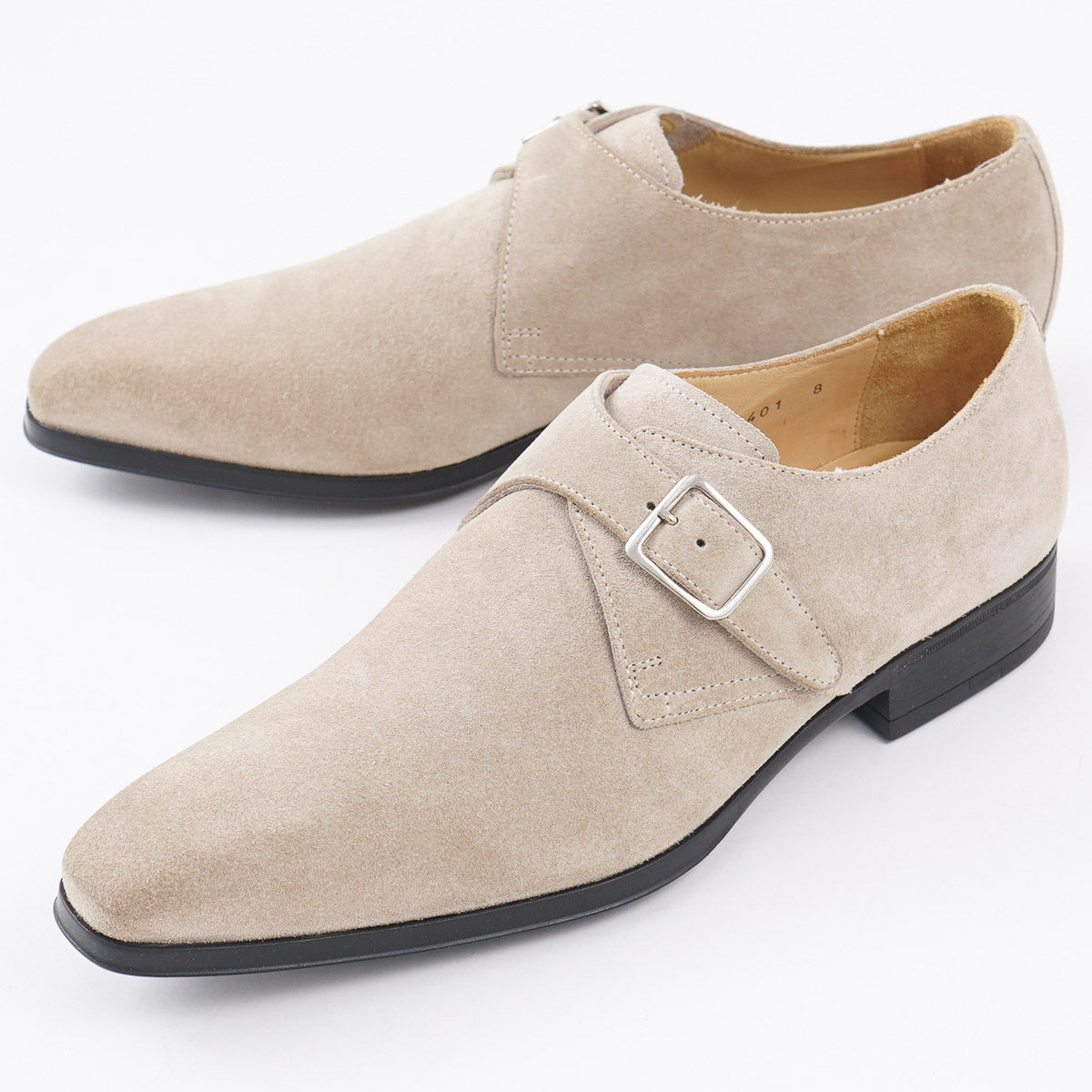 Sutor Mantellassi Calf Suede Monk Strap - Top Shelf Apparel
