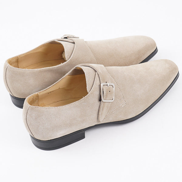 Sutor Mantellassi Calf Suede Monk Strap – Top Shelf Apparel display picture 3