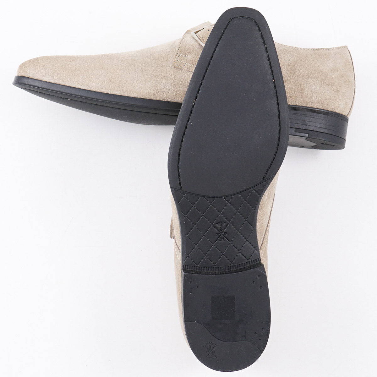 Sutor Mantellassi Calf Suede Monk Strap - Top Shelf Apparel