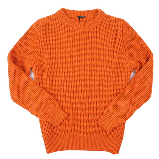 Manrico Thick Waffle Knit Cashmere Sweater - Top Shelf Apparel