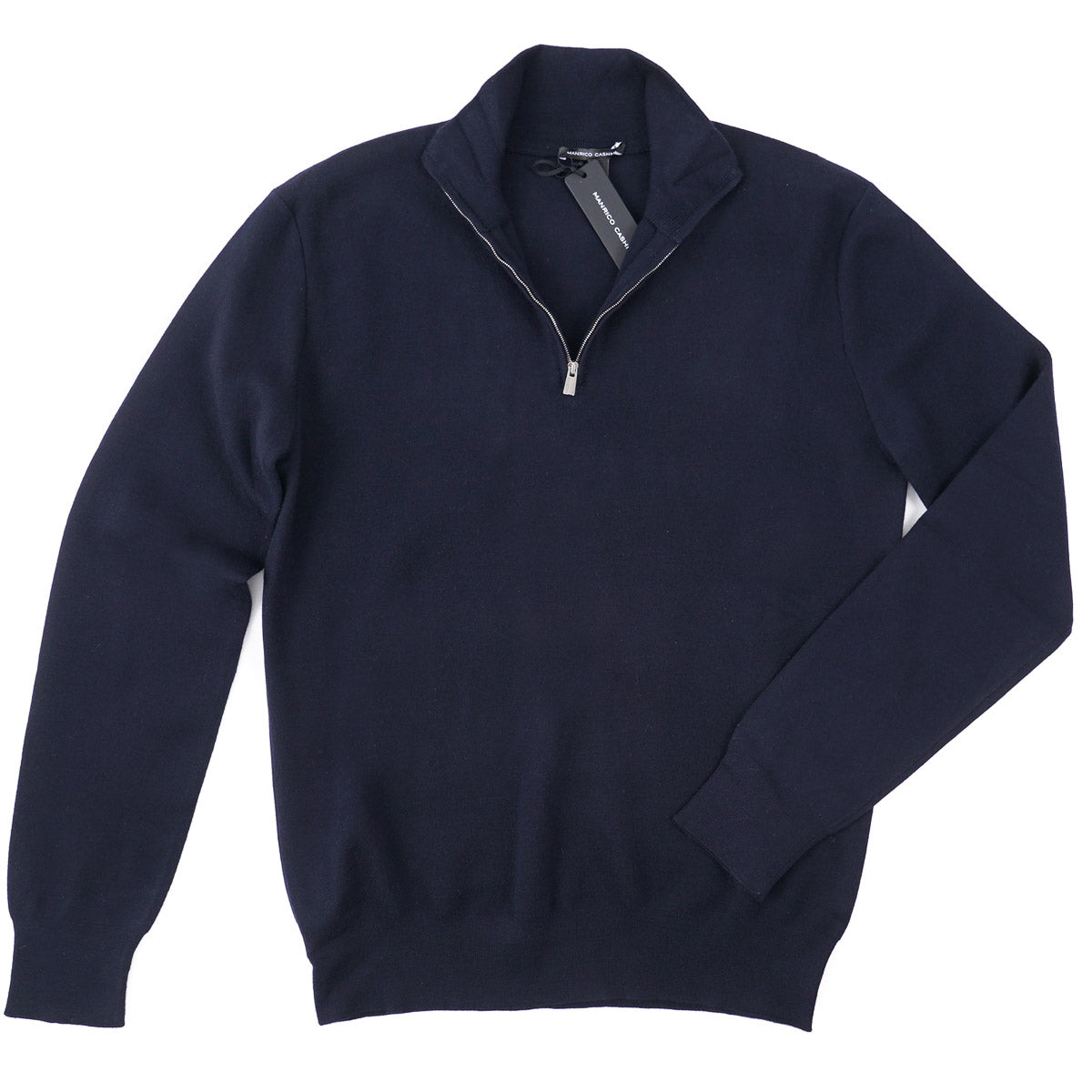 Manrico Slim-Fit Half Zip Cashmere Sweater - Top Shelf Apparel