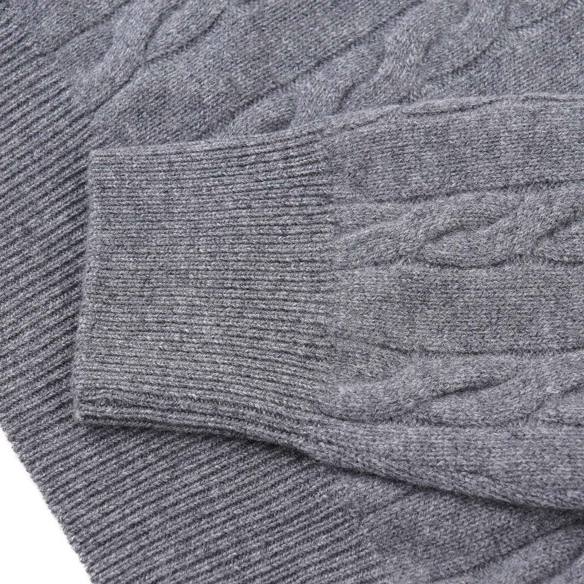 Manrico Cable Knit Cashmere Sweater - Top Shelf Apparel