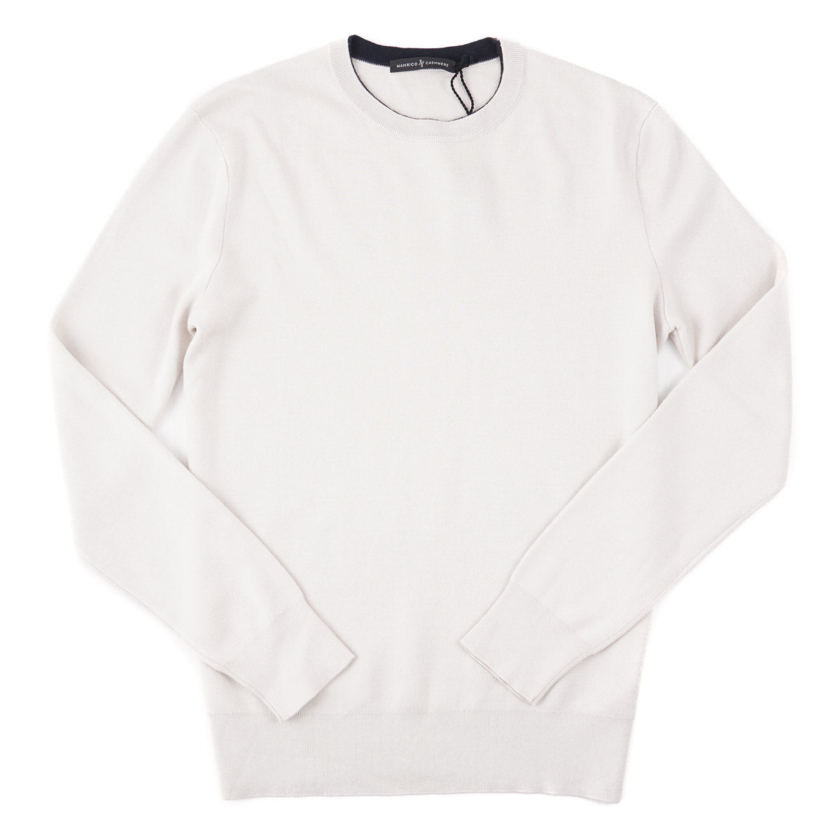 Manrico Slim-Fit Natural Stretch Cashmere Sweater - Top Shelf Apparel