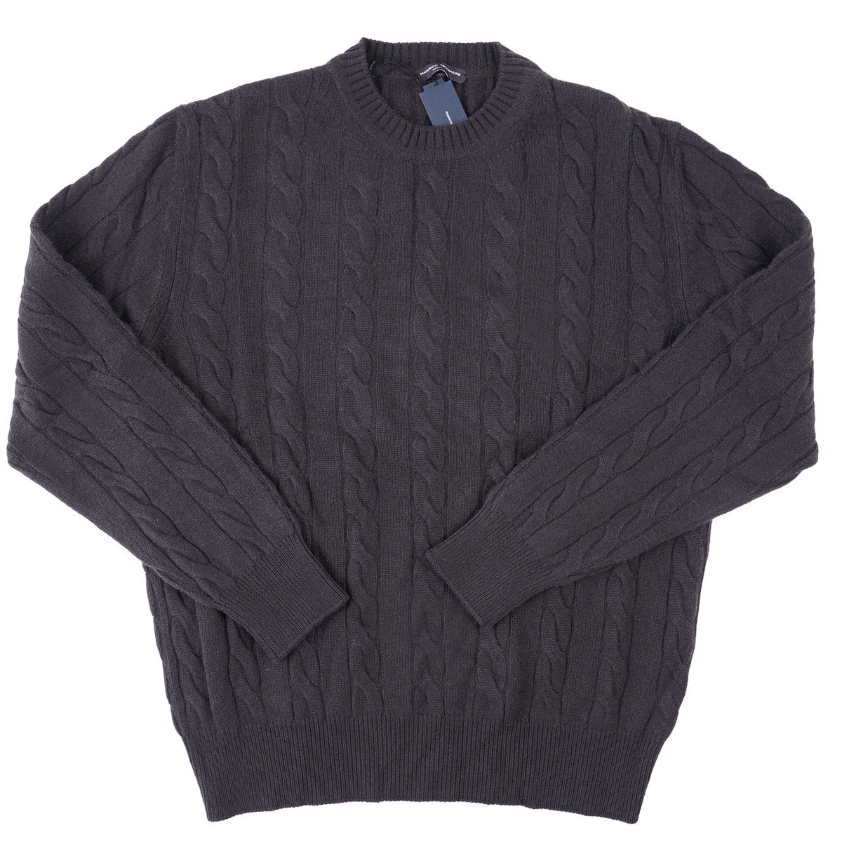 Manrico Cable Knit Cashmere Sweater - Top Shelf Apparel