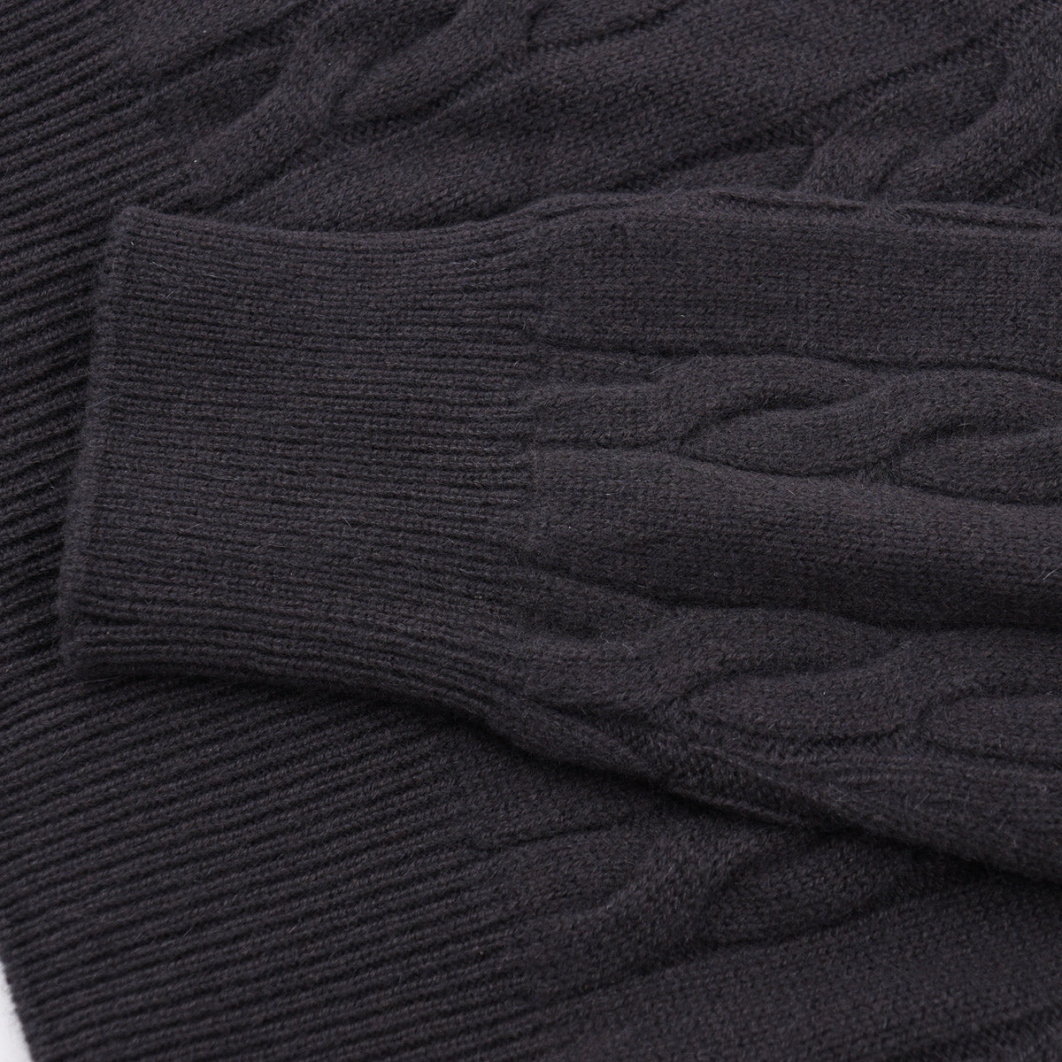 Manrico Cable Knit Cashmere Sweater - Top Shelf Apparel