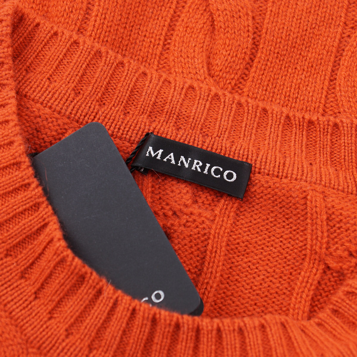 Manrico Cable Knit Cashmere Sweater - Top Shelf Apparel