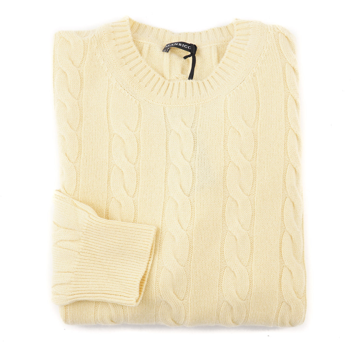 Manrico Cable Knit Cashmere Sweater - Top Shelf Apparel