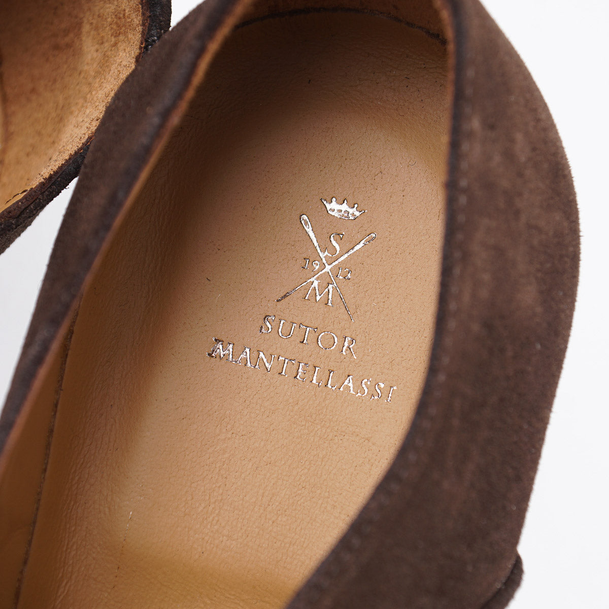 Sutor Mantellassi Calf Suede Oxford