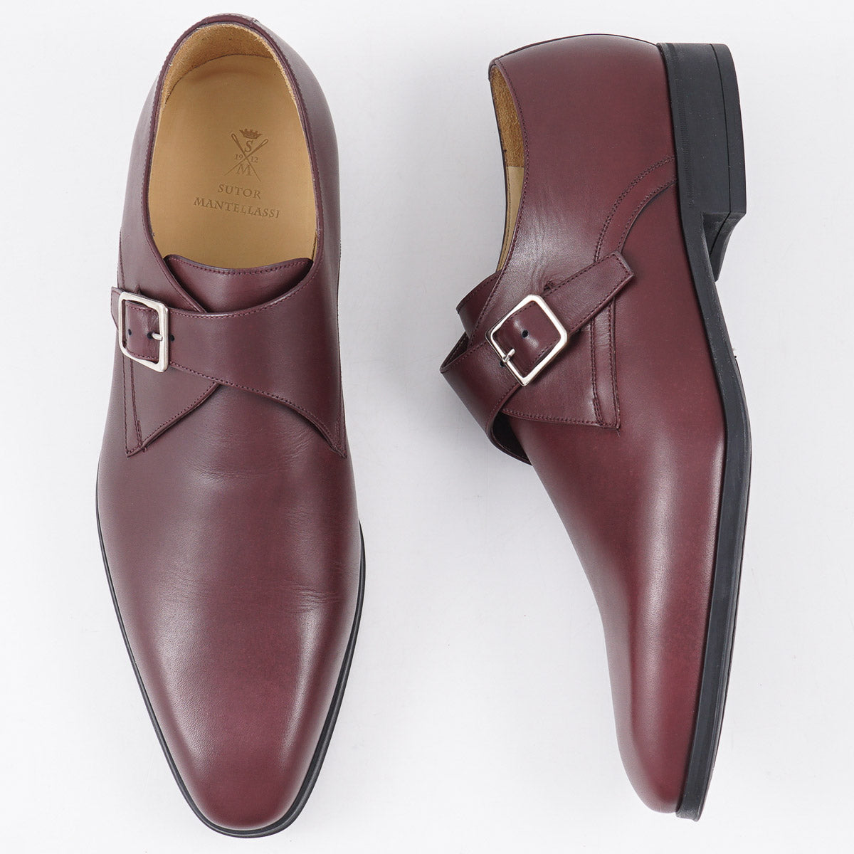 Sutor Mantellassi Calf Leather Monk Strap
