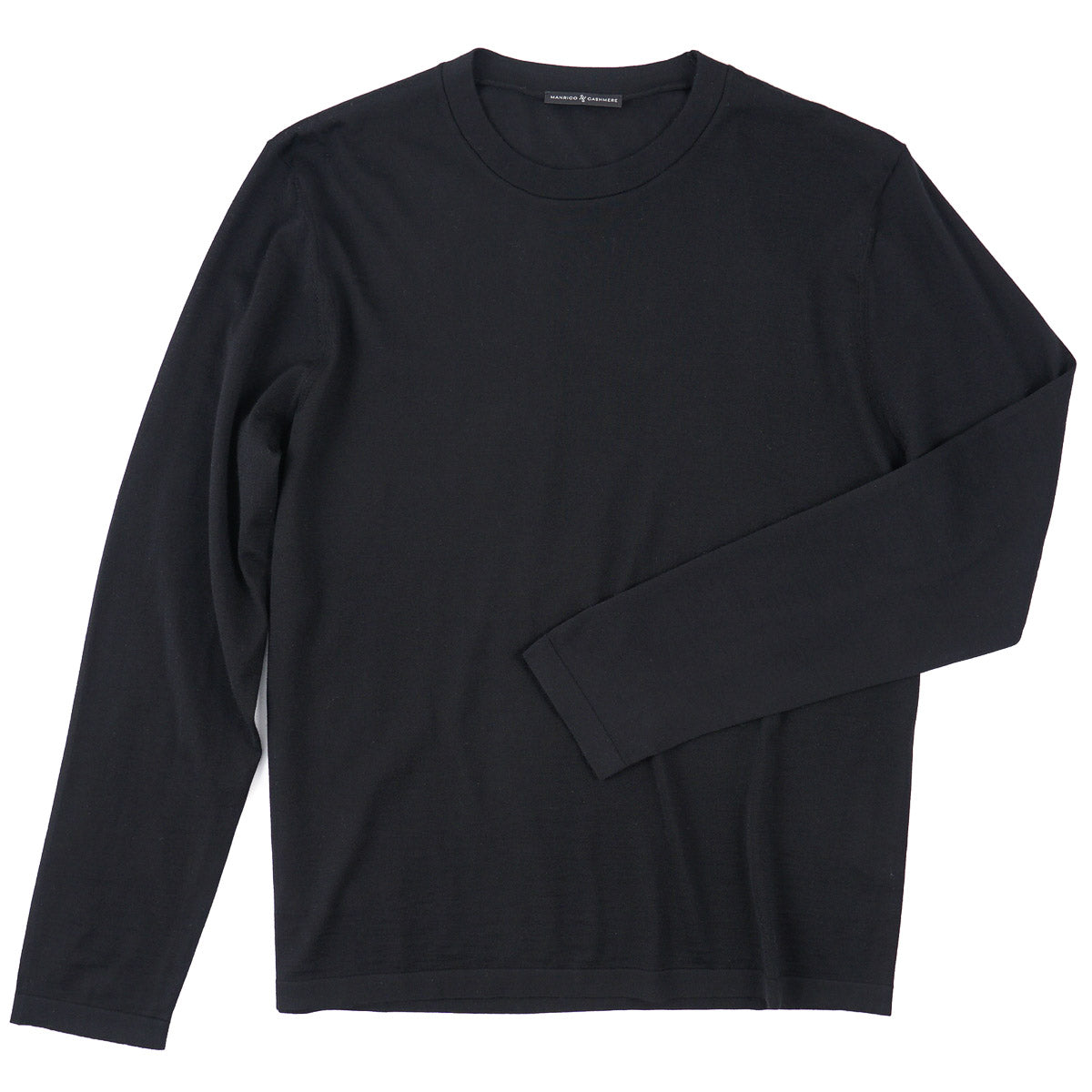 Manrico Long Sleeve 'Super Cashmere' T-Shirt - Top Shelf Apparel
