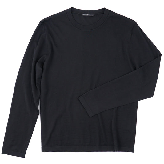 Manrico Long Sleeve 'Super Cashmere' T-Shirt - Top Shelf Apparel