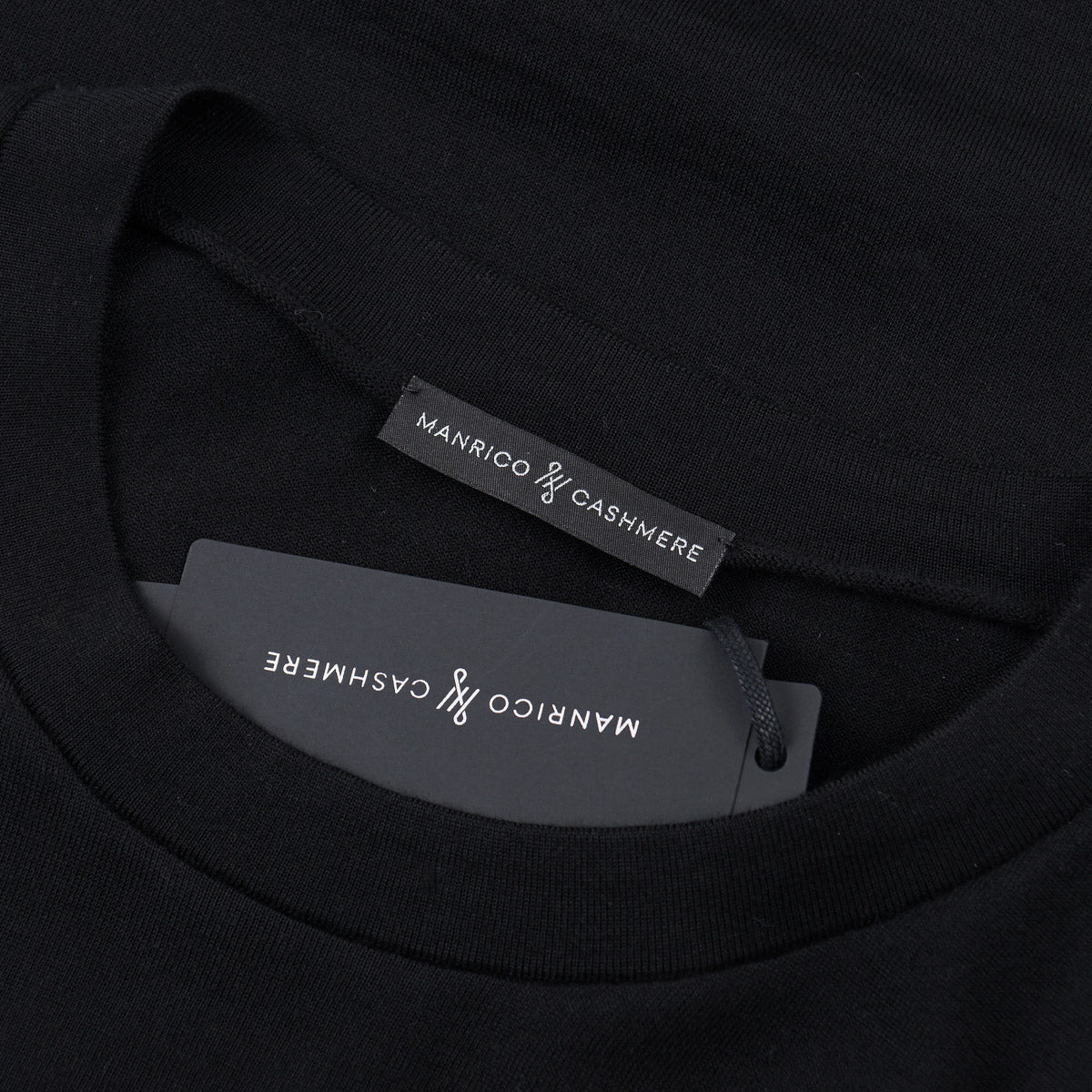 Manrico Long Sleeve 'Super Cashmere' T-Shirt - Top Shelf Apparel