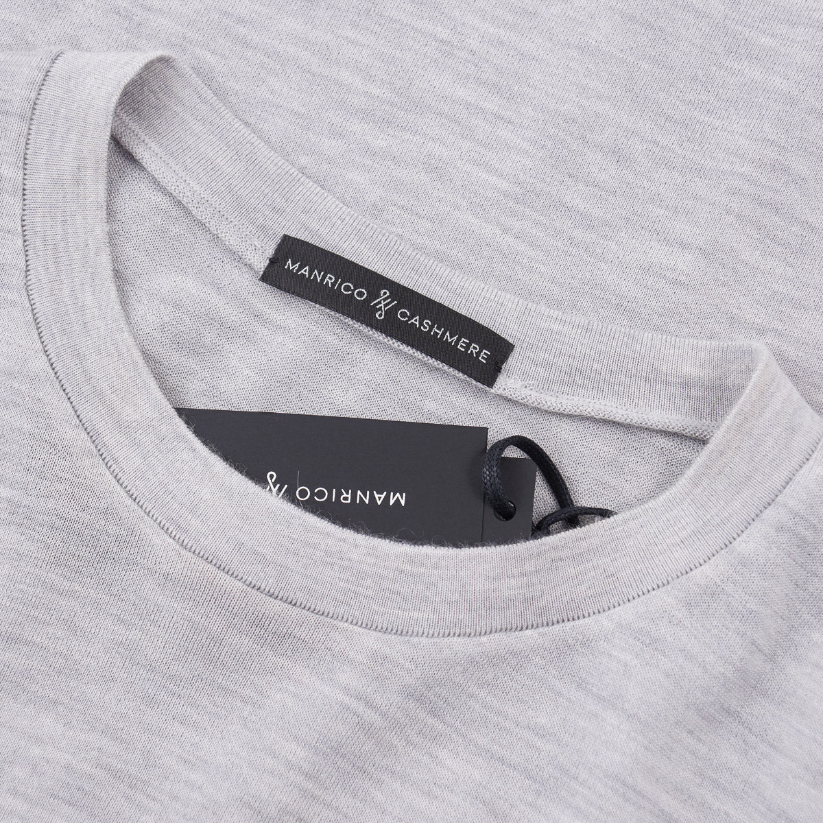 Manrico Short Sleeve 'Super Cashmere' T-Shirt - Top Shelf Apparel