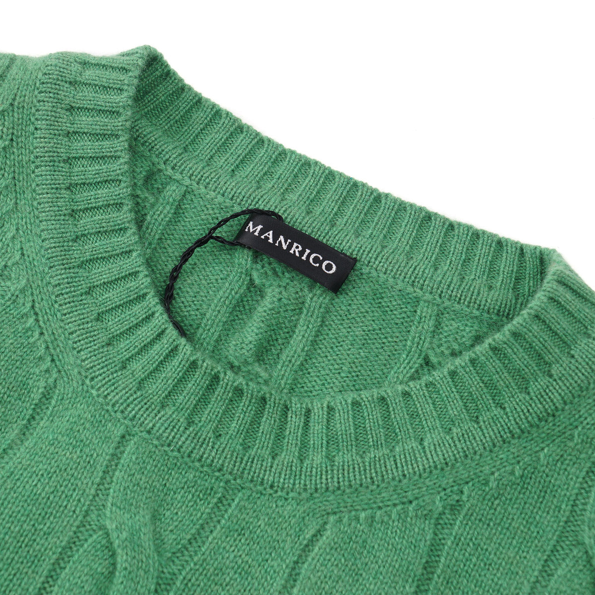 Manrico Cable Knit Cashmere Sweater - Top Shelf Apparel