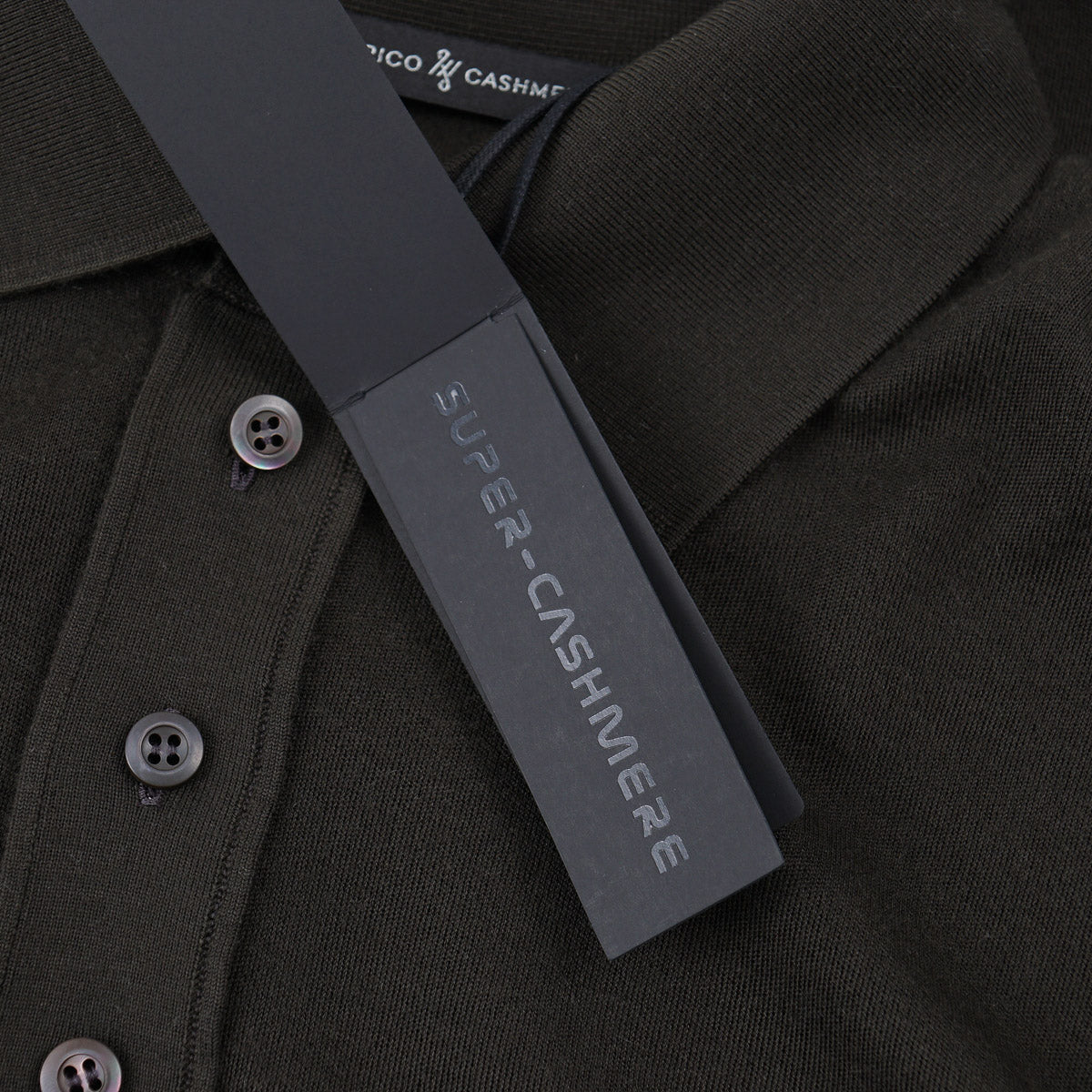 Manrico 'Super Cashmere' Polo Sweater - Top Shelf Apparel