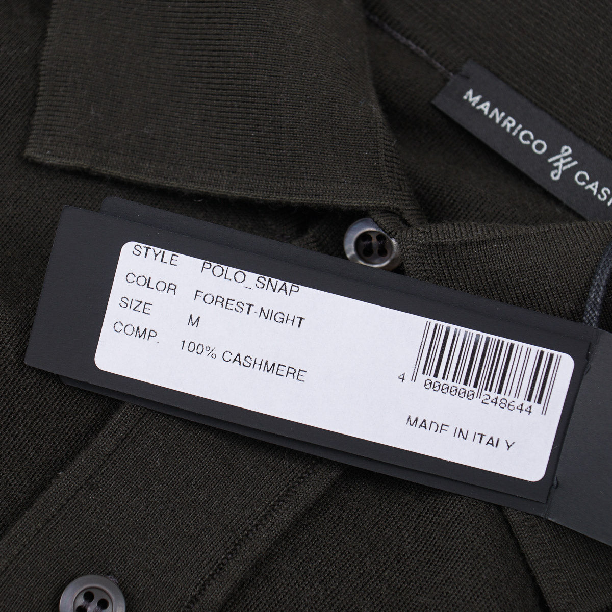 Manrico 'Super Cashmere' Polo Sweater - Top Shelf Apparel