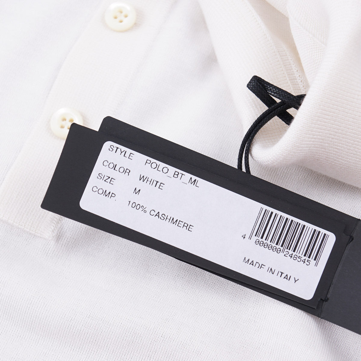 Manrico Lightweight Cashmere Polo Sweater - Top Shelf Apparel