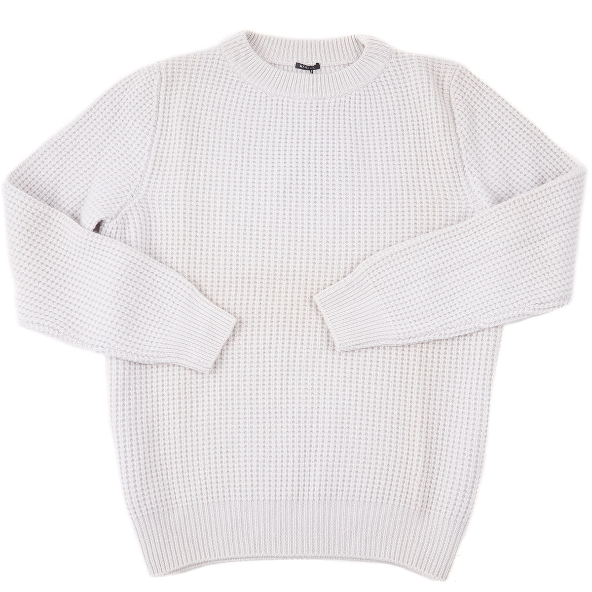 Manrico Thick Waffle Knit Cashmere Sweater - Top Shelf Apparel