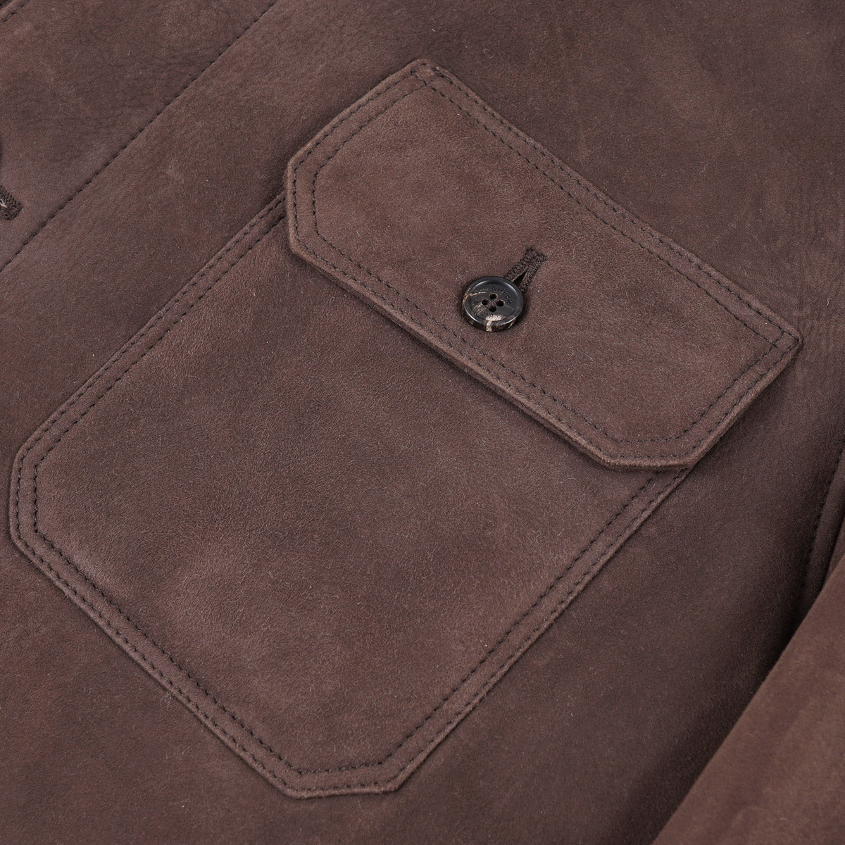 Rifugio Shearling Leather Shirt-Jacket - Top Shelf Apparel