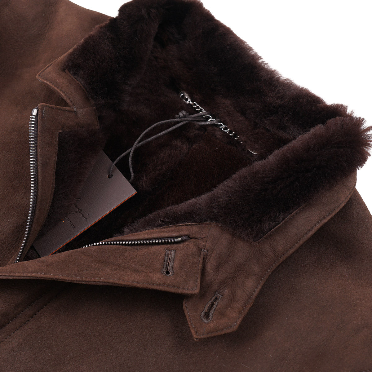 Rifugio Shearling Leather Travel Coat - Top Shelf Apparel