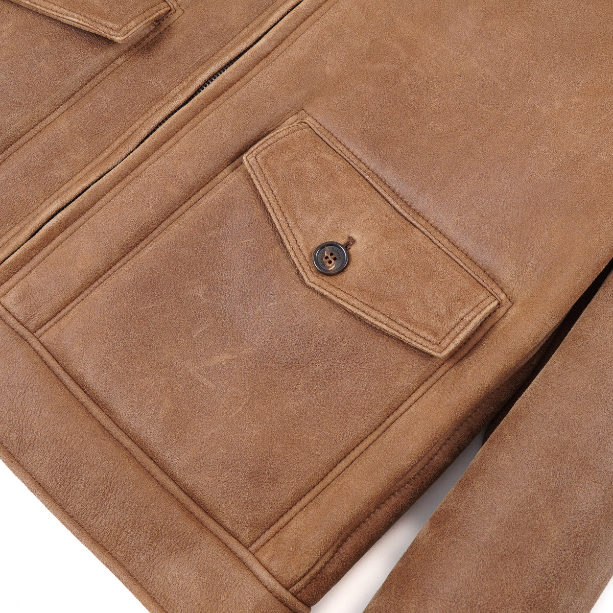 Rifugio Shearling Leather Aviator Jacket - Top Shelf Apparel