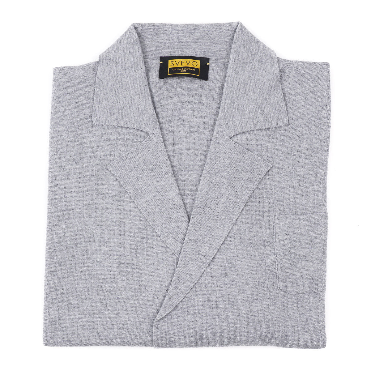 Svevo Cotton-Cashmere Sweater-Blazer - Top Shelf Apparel
