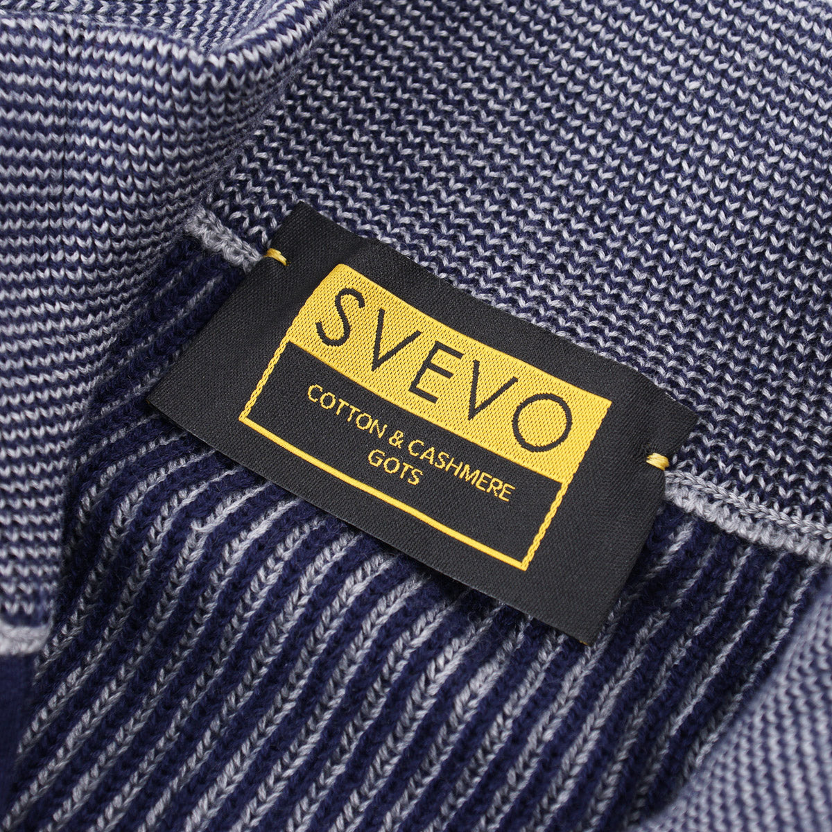Svevo Full-Zip Cotton-Cashmere Sweater - Top Shelf Apparel