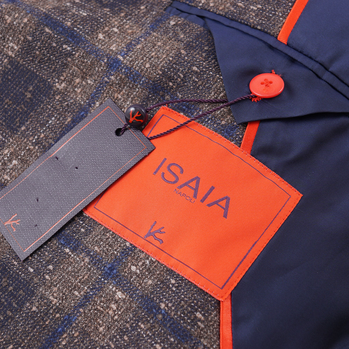 Isaia Mélange Wool-Silk-Linen Sport Coat - Top Shelf Apparel