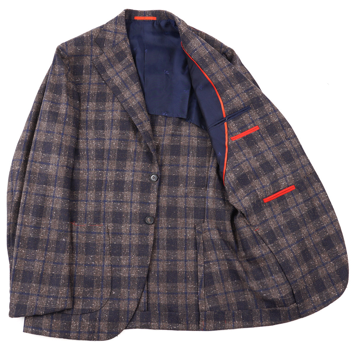 Isaia Mélange Wool-Silk-Linen Sport Coat - Top Shelf Apparel