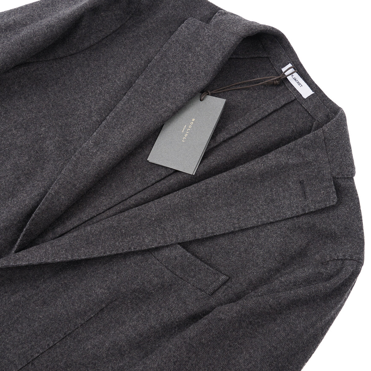 Boglioli Soft Flannel Wool K-Jacket - Top Shelf Apparel